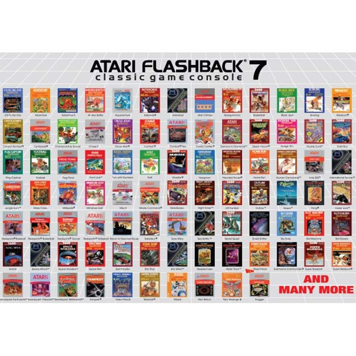 Atari Flashback 7 Classic Game Console (Frogger Edition)
