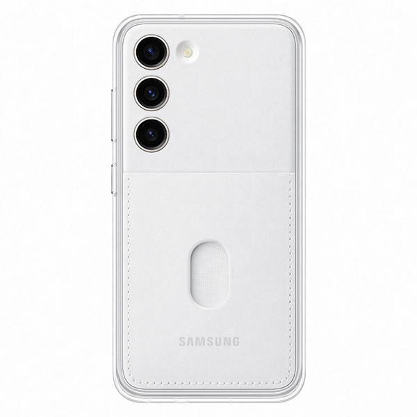 Pouzdro Frame Cover pro Samsung Galaxy S23, white