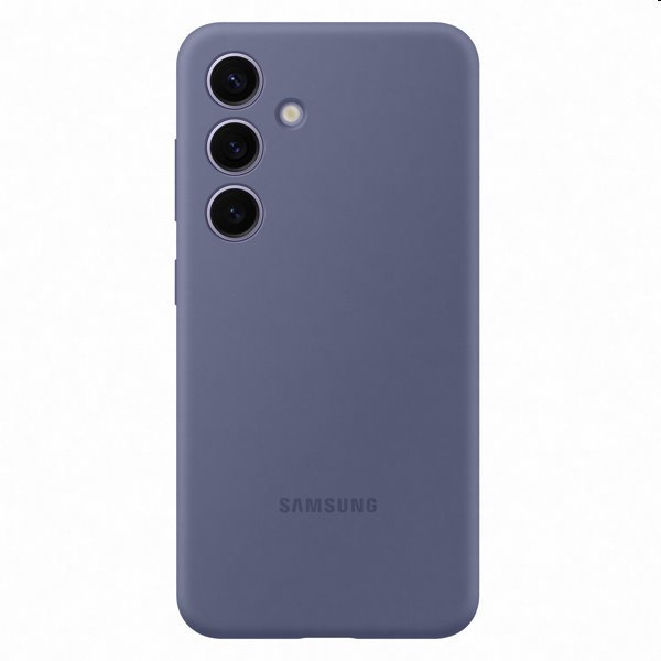 Pouzdro Silicone Cover pro Samsung Galaxy S24, violet
