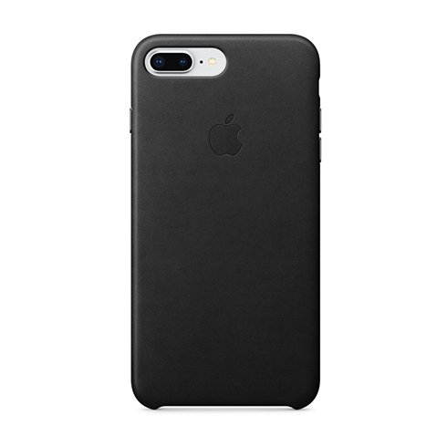 
Apple iPhone 8 Plus/7 Plus Leather Case-Black