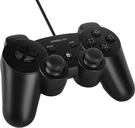 Speed Link Strike FX Gamepad for PC & PS3, black