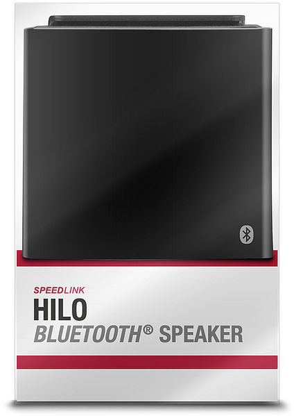 Přenosný reproduktor Speedlink Hilo Portable Speaker Bluetooth, černý