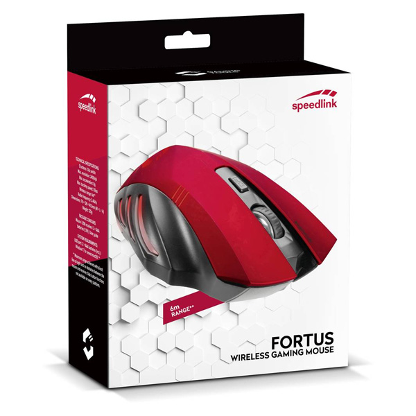Bezdrátová herní myš Speedlink Fortus Gaming Mouse Wireless