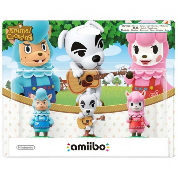 amiibo 3-pack: Reese + K.K. 
 + Cyrus (Animal Crossing)