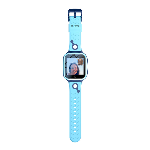 Carneo GuardKid+ 4G Platinum dětské smart hodinky, modré