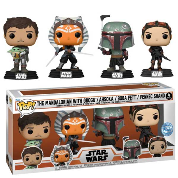 POP! 4-pack The Mandalorian (Star Wars) Special Edition