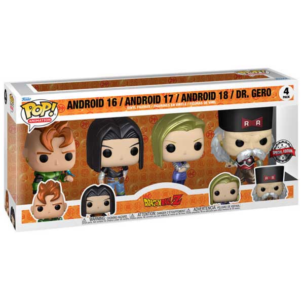 POP! Animation: 4 Pack (Dragon Ball Z) Special Editon
