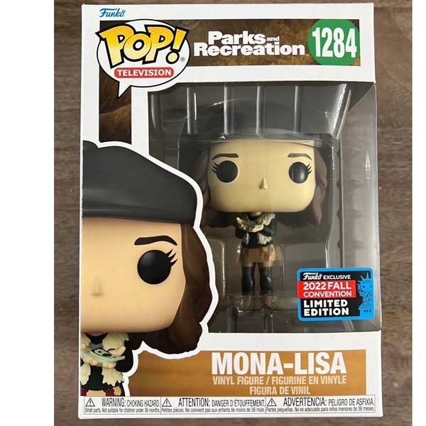POP! TV: Mona Lisa (Parks and Rec) 2022 Fall Convention Limited