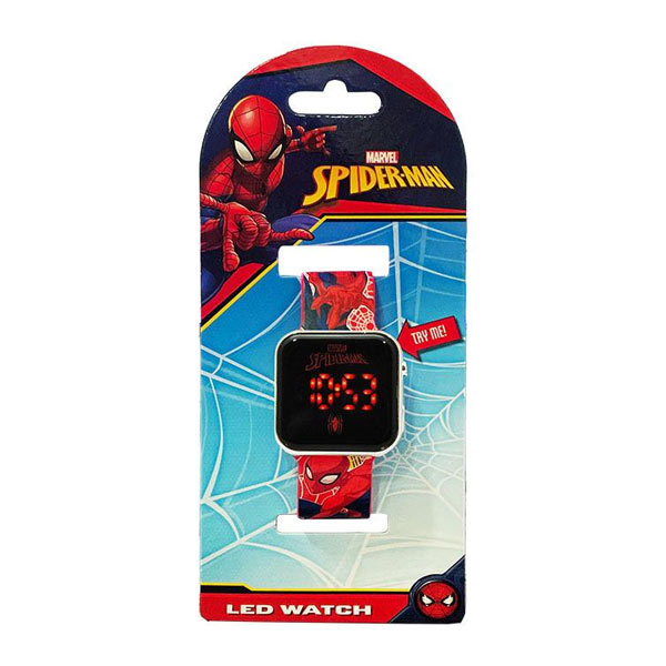Kids Licensing dětské LED hodinky Marvel Spider-man v.2