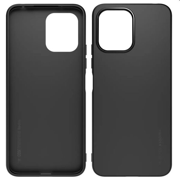 Made for Xiaomi TPU pouzdro + ochranné sklo pro Xiaomi Redmi 12 4G/5G, černé