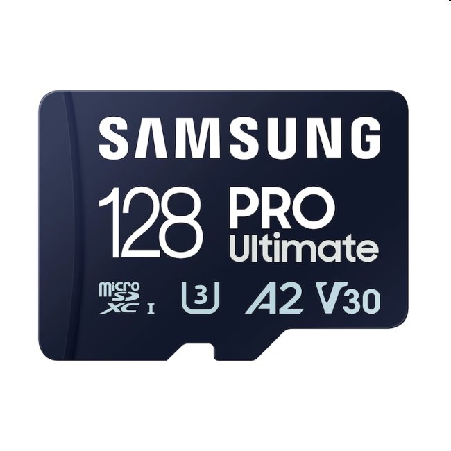Samsung PRO Ultimate Micro SDXC 128GB + SD adaptér