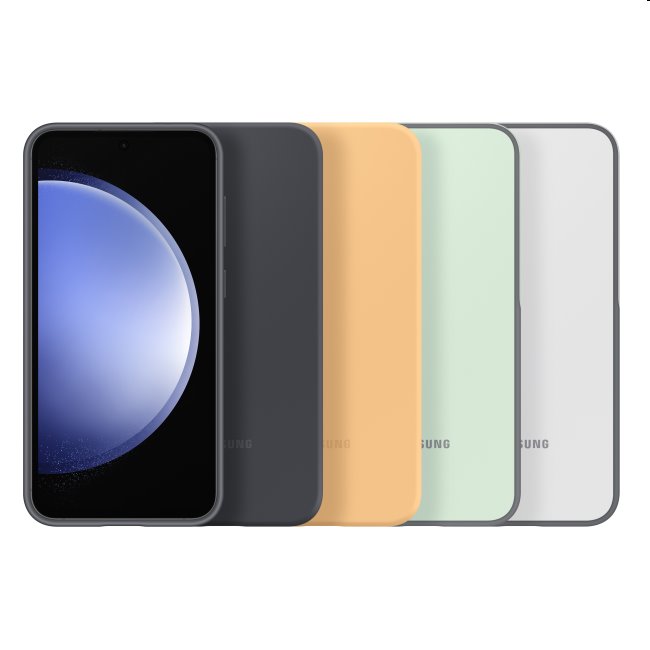 Pouzdro Silicone Cover pro Samsung Galaxy S23 FE, apricot