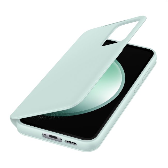 Pouzdro Smart View Wallet pro Samsung Galaxy S23 FE, mint