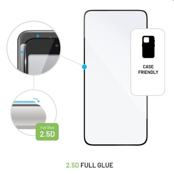 FIXED Full-Cover Ochranné tvrzené sklo pro Samsung Galaxy S23 FE, černé