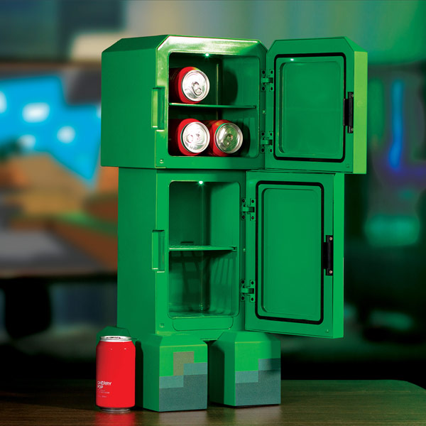 Mini lednička Creeper 10 L (Minecraft)