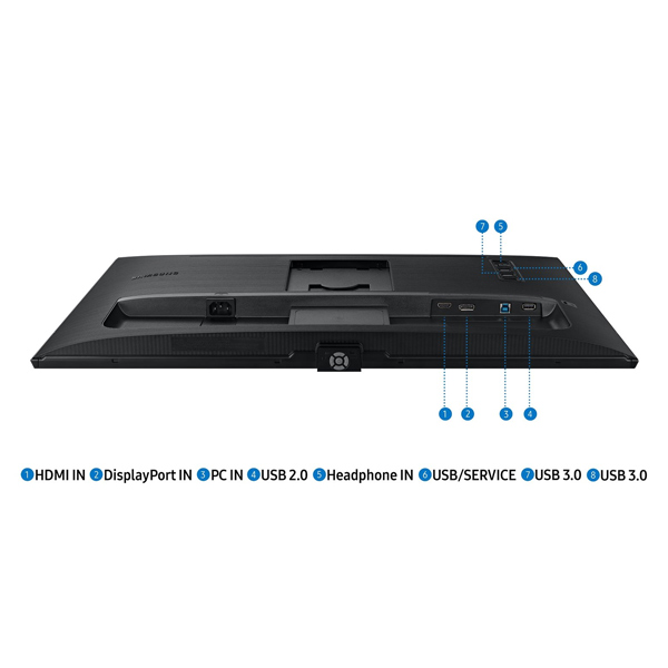 Samsung 27" ViewFinity S80A UHD monitor, černý