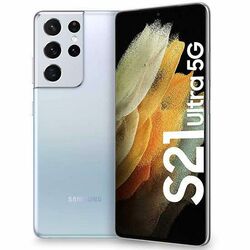 Samsung Galaxy S21 Ultra - G998B, 12/128GB, Dual SIM | Phantom Silver, Třída B - použité, záruka 12 měsíců
