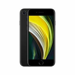 Apple iPhone SE (2020), 64GB, čierna, Trieda A - použité s DPH, záruka 12 mesiacov