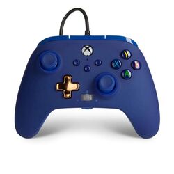 Kabelový ovladač PowerA Enhanced pro Xbox Series, Midnight Blue