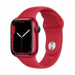 Apple Watch Series 7 GPS (41mm), (PRODUCT)RED, Třída A - použité, záruka 12 měsíců