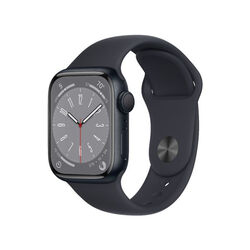 Apple Watch Series 8 GPS 45mm Midnight Aluminium Case, Třída C - použité, záruka 12 měsíců
