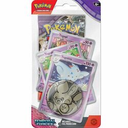 Kartová hra Pokémon TCG: Scarlet & Violet Temporal Forces promium Checklane Blister Togekiss (Pokémon)