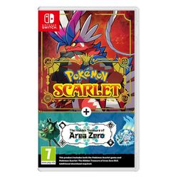 Pokémon Scarlet + Area Zero DLC [NSW] - BAZAR (použité zboží)