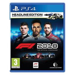 F1 2018: The Official Videogame (Headline Edition)[PS4]-BAZAR (použité zboží)