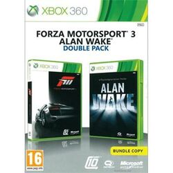 Forza Motorsport 3 CZ Alan Wake (Double Pack)[XBOX 360]-BAZAR (použité zboží)