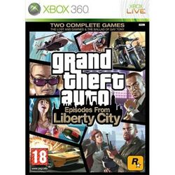 Grand Theft Auto: Episodes from Liberty City XBOX 360-BAZAR (použité zboží)