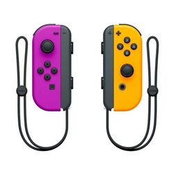 Ovladače Nintendo Joy-Con Pair, neonově fialový / neonově oranžový