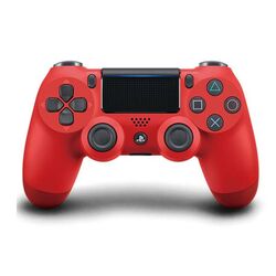 Bezdrátový ovladač Sony DualShock 4 v2, magma red | playgosmart.cz