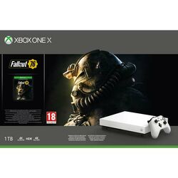 Xbox One X 1TB Robot White Special Edition - BAZAR (použité zboží, smluvní záruka 12 měsíců)
