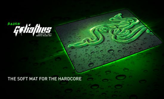 Razer Goliathus Extended Essential Soft Gaming Mouse Mat, speed edition
