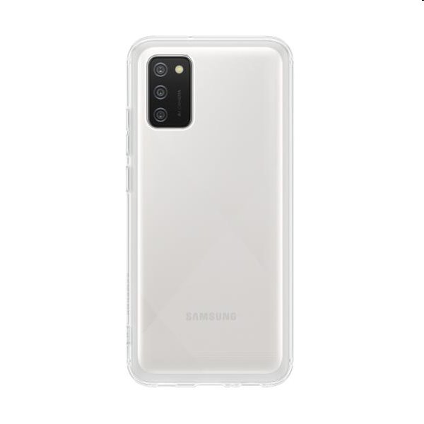 Pouzdro Clear Cover pre Samsung Galaxy A02s, transparent
