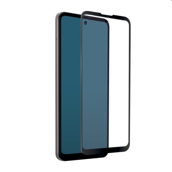 Tvrzené sklo SBS Full Cover pro Motorola Moto E30/E40, černé