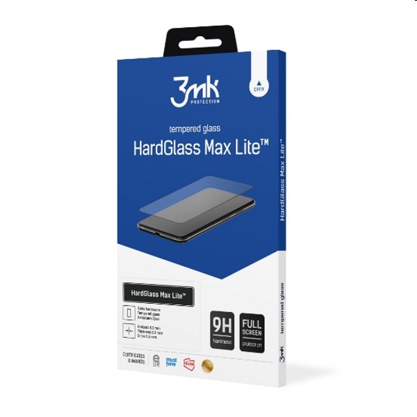 Ochranné sklo 3mk HardGlass Max Lite pro Xiaomi Redmi Note 11s 4G, černé