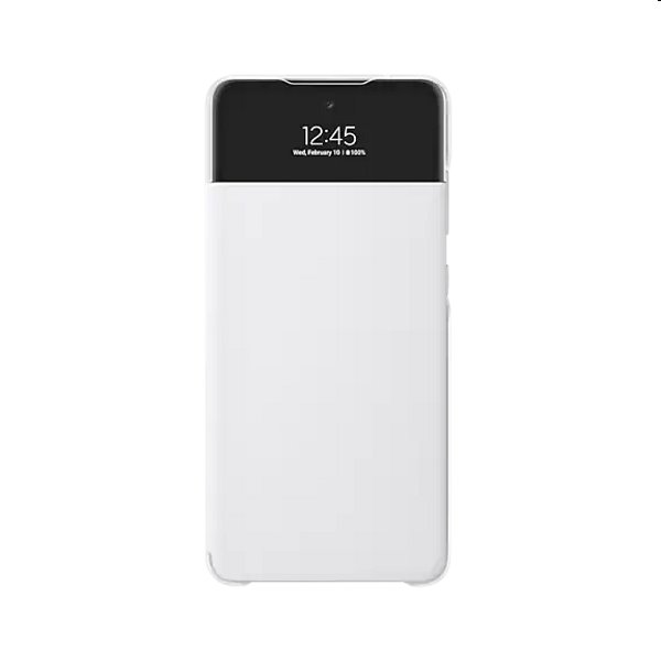 Samsung S View Cover A72, white - OPENBOX (Rozbalené zboží s plnou zárukou)
