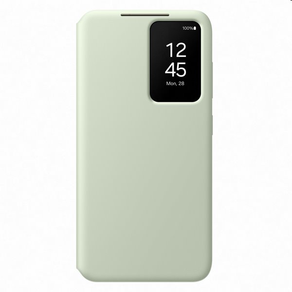 Pouzdro Smart View Wallet pro Samsung Galaxy S24, light green