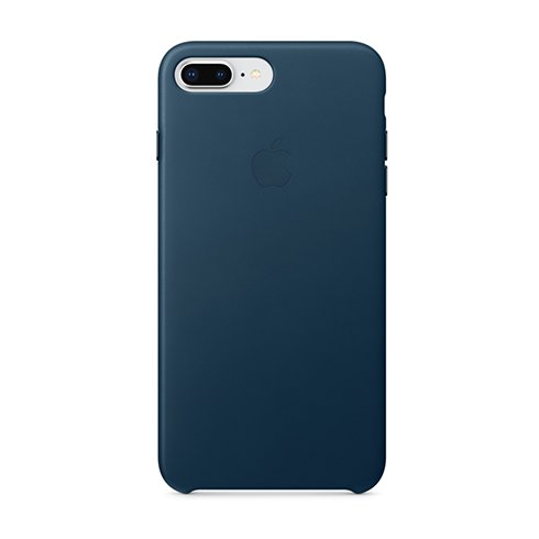 
Apple iPhone 8 Plus/7 Plus Leather Case-Cosmos Blue
