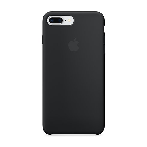 
Apple iPhone 8 Plus/7 Plus Silicone Case-Black