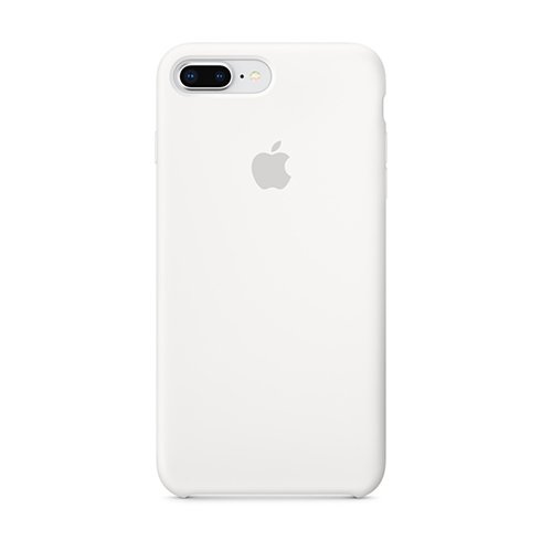 
Apple iPhone 8 Plus/7 Plus Silicone Case-White