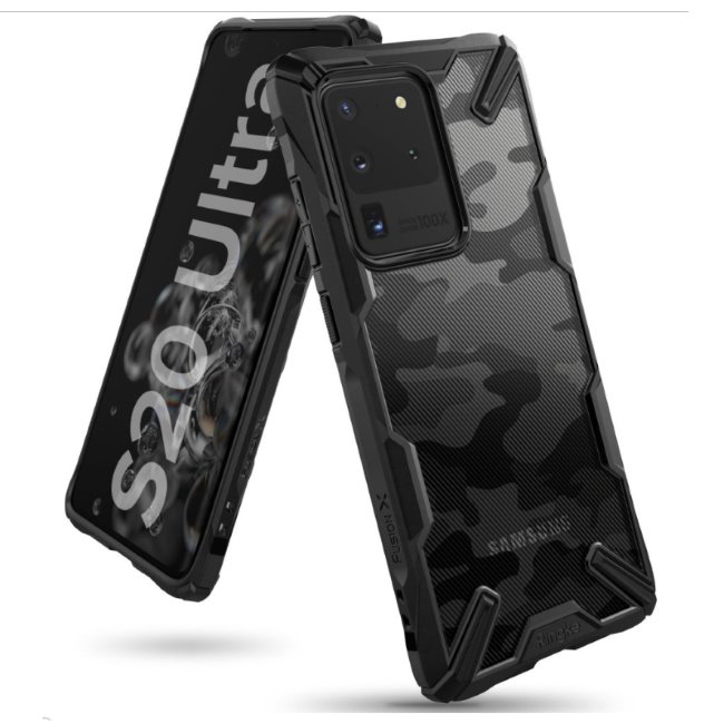 
Odolné pouzdro RINGKE FUSION X pro Samsung Galaxy S20 Ultra-G988F, Black