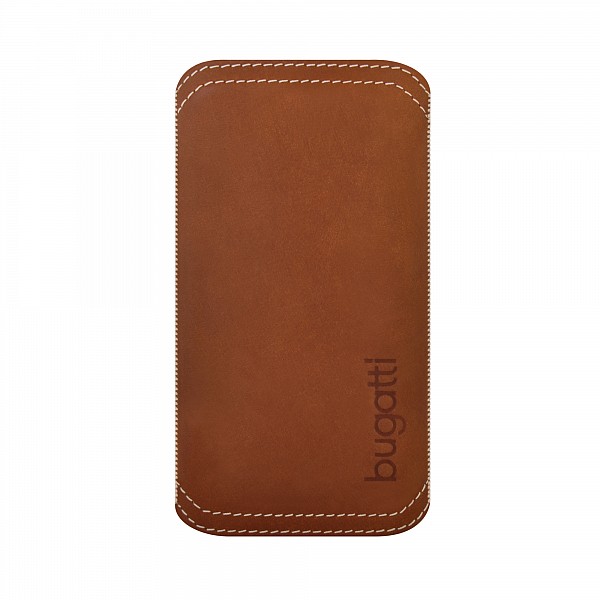 Pouzdro Bugatti TwoWay Leather pro Apple iPhone 5 a 5S, brown