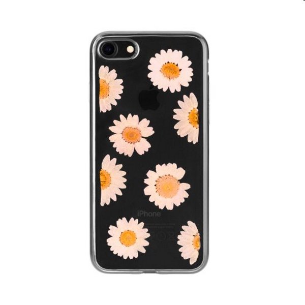 Puzdro FLAVR iPlate Real Flower Daisy pre Apple iPhone 6/6S/7/8/SE 2020