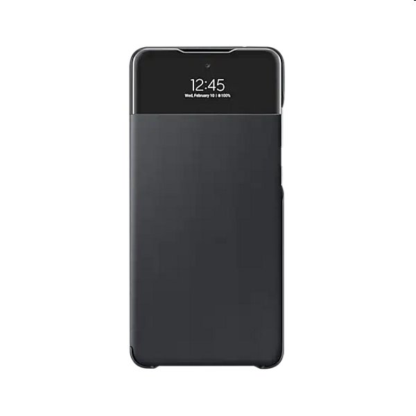 Pouzdro S View Cover pro Samsung Galaxy A72 - A725F, black (EF-EA725PB)