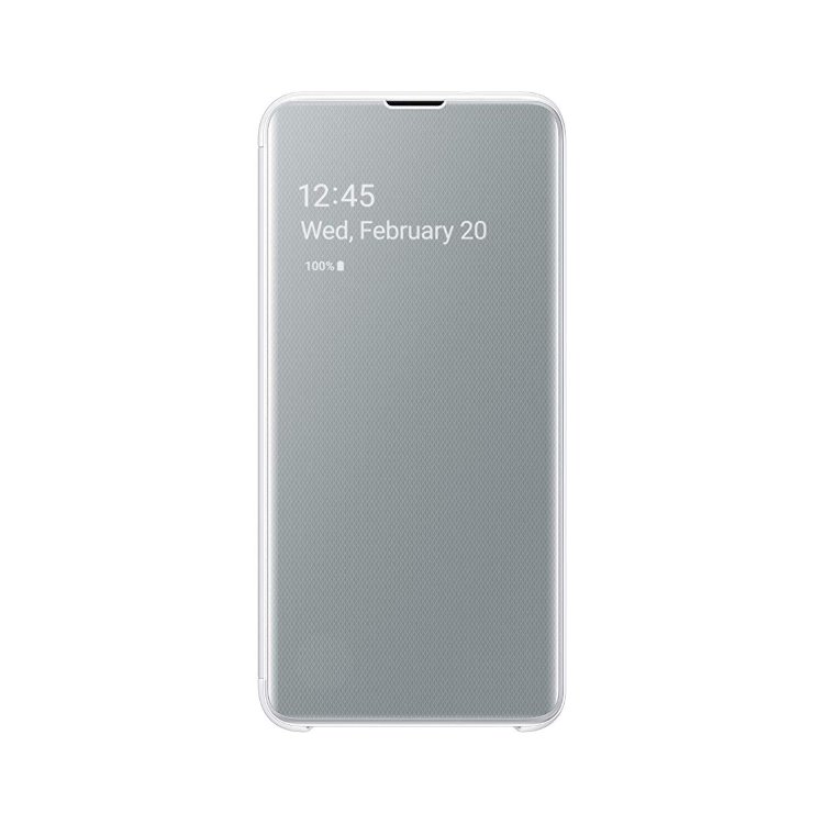 Pouzdro Samsung Clear View Cover EF-ZG970CWE pro Samsung Galaxy S10e-G970F, White