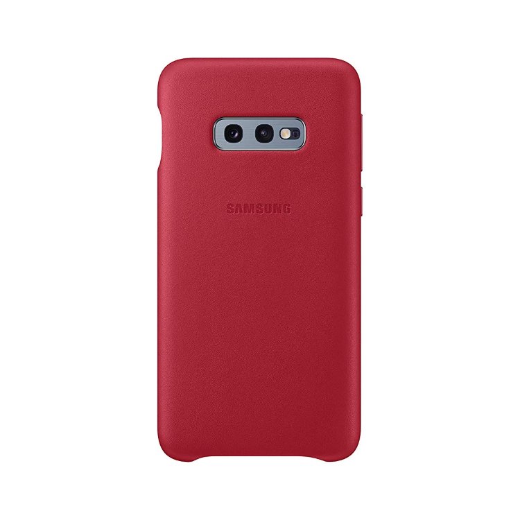 Pouzdro Samsung Leather Cover EF-VG970LRE pro Samsung Galaxy S10e-G970F, Red