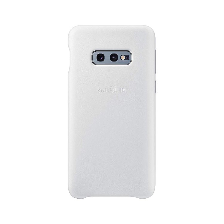 Pouzdro Samsung Leather Cover EF-VG970LWE pro Samsung Galaxy S10e-G970F, White