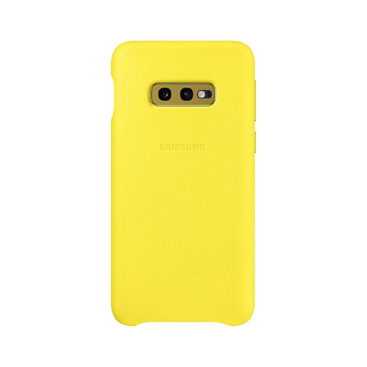 Pouzdro Samsung Leather Cover EF-VG970LYE pro Samsung Galaxy S10e-G970F, Yellow